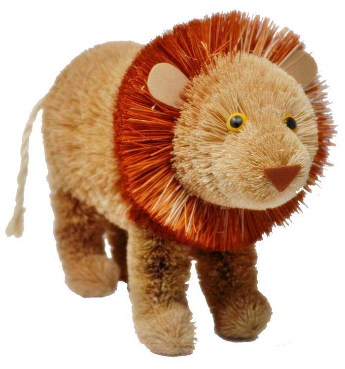 Brushart Bristle Brush Animal Lion Standing 12